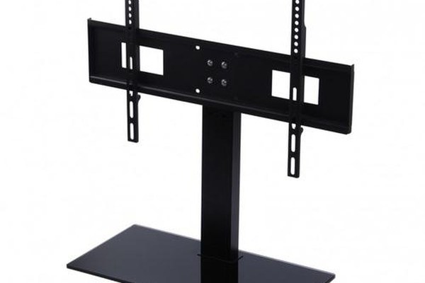 Stand TV Techly ICA-LCD S07L, 32inch - 65inch, baza sticla, 45 Kg (Negru)