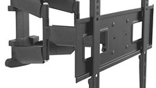 Suport de Perete ART RAMT AR-75 pentru Televizoare 23-65 inch, Capacitate 50 Kg, Negru