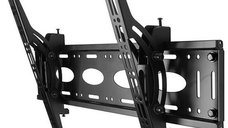 Suport de perete B-Tech din metal, negru, pentru televizoare de 49-80 inch