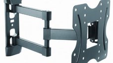 Suport de Perete Gembird WM-42ST-02 pentru Televizoare de 23-42 Inch, Capacitate 30 Kg, Negru