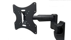 Suport de Perete Maclean MC-503B pentru Televizoare de 23inch - 42inch, Capacitate de 30 Kg, Culoare Negru