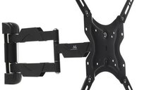 Suport de Perete Maclean MC-743 pentru Televizoare de 13-50 inch, Capacitate 30 Kg, Negru