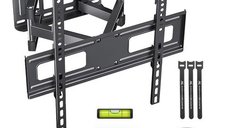 Suport de Perete Maclean MC-789 pentru Televizoare de 32-85 inch, VESA 600x400, Capacitate 60 kg, Negru