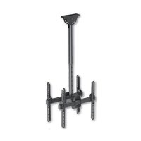 Suport dublu pentru tavan Techly ICA-CPLB944D, 32inch-55inch 90 kg (Negru) - 1