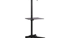 Suport mobil Techly, 23inch-50inch, 20kg, VESA, Negru