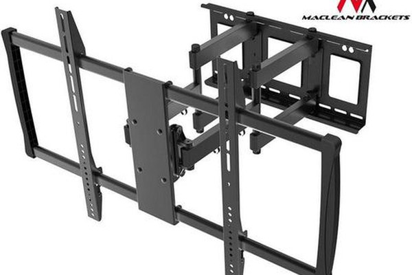 Suport Perete Maclean MC-679, 60inch - 100 inch, 80 Kg (Negru)