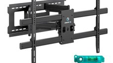 Suport Perete ONKRON M10-B pentru Televizoare de 42inch - 120inch, Capacitate de 100 Kg, Culoare Neagra