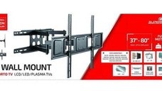 Suport Perete SUPSTV011 pentru Televizoare de 37-80 inch, Capacitate 40 Kg, Negru