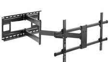 Suport Perete Techly ICA-PLB 490, reglabil, Full-Motion, brat extensibil pana la 1015 mm, 43-80 inch, Negru