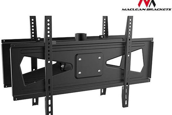 Suport Tavan Maclean MC-703, Dual, 23inch - 70inch, 50 Kg (Negru)