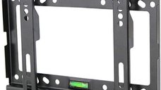 Suport TV de perete Esperanza ERW013, 14-50 inch, sustine pana la 25 kg, negru