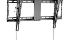 Suport TV de perete Gembird WM-80T-01 pentru ecrane de 37-80 inch, pana la 70 kg, negru