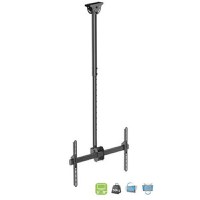 Suport TV de tavan Techly ICA-CPLB946L, 37 - 70 inch, 50kg, Negru - 1