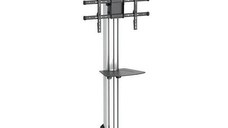 Suport TV mobil Startech STNDMTV70, 32inch - 75inch, 40 kg, inaltime reglabila (Argintiu)