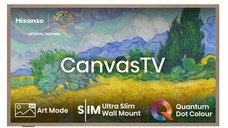 Televizor LED Hisense 139 cm (55inch) 55S7NQ, Ultra HD 4K, Smart TV, Canvas TV, WiFi, CI+