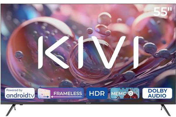 Televizor LED Kivi 139 cm (55inch) 55U760QB, Ultra HD 4K, Smart TV, WiFi