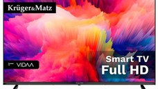 Televizor LED Kruger&Matz 101 cm (40inch) KM0240FHD-V2, Full HD, Smart TV, WiFi, CI+