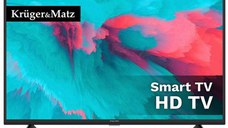Televizor LED Kruger&Matz 80 cm (32inch) KM0232-S6, HD Ready, Smart TV, WiFi, CI+