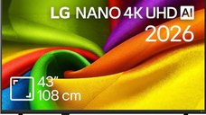 Televizor LED LG 43NU850B3LA, 109 cm (43 inch), Ultra HD 4K, Smart TV cu WiFi