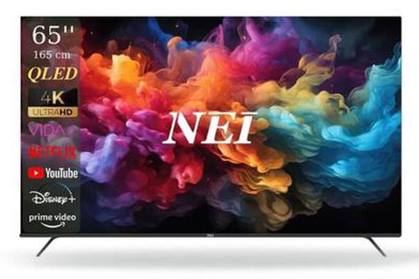 Televizor LED NEI 165 cm (65inch) 65NE7901, Ultra HD 4K, Borderless, Smart TV, WiFi