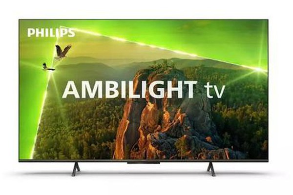 Televizor LED Philips 139 cm (55inch) 55PUS8118/12, Ultra HD 4K, Smart TV, Ambilight pe 3 laturi, WiFi, CI+