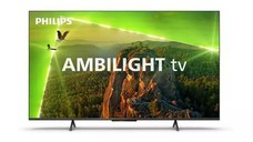 Televizor LED Philips 139 cm (55inch) 55PUS8118/12, Ultra HD 4K, Smart TV, Ambilight pe 3 laturi, WiFi, CI+