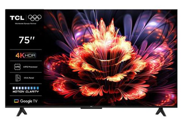 Televizor LED TCL 190 cm (75inch) 75V6C, Ultra HD 4K, Smart TV, WiFi, CI+