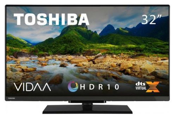 Televizor LED Toshiba 80 cm (32inch) 32WV3F63DG, HD Ready, Smart TV, WiFi, CI+