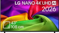 Televizor LG 43NU800B3LC LED Smart TV 43 inch, Ultra HD 4K, Wi-Fi si CI+
