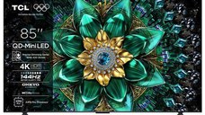 Televizor Mini LED TCL 216 cm (85inch) 85Q6C, Ultra HD 4K, Smart TV, WiFi, CI+