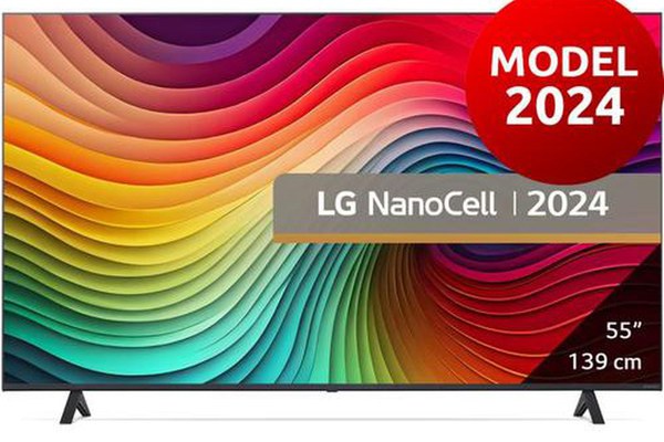 Televizor NanoCell LED LG 139 Cm (55inch) 55NANO81T3A, Ultra HD 4K, Smart TV, WiFi, CI+
