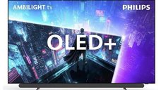 Televizor OLED Philips 48OLED911/12, 122 cm (48 inch), Ultra HD 4K, Smart TV cu WiFi