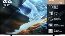 Televizor OLED Samsung 42 inch QE42S90HAEXXH, Ultra HD 4K, Smart TV cu WiFi si CI+
