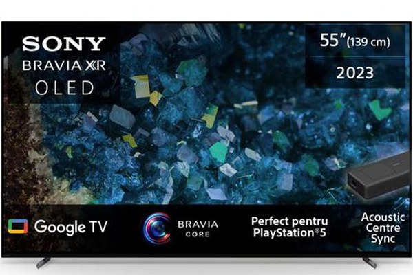 Televizor OLED Sony BRAVIA 139 cm (55inch) XR55A80L, Ultra HD 4K, Smart TV, WiFi, CI+