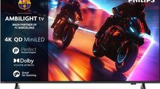 Televizor Philips 55MLED920/12 QD-Mini LED, 55 inch, Ultra HD 4K, Ambilight, Smart TV, Wi-Fi, CI+