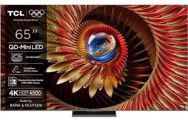 Televizor QD-MiniLED TCL 165 cm (65inch) 65Q8C, Ultra HD 4K, Smart TV, WiFi, CI