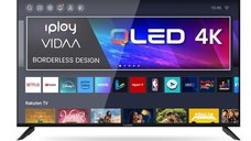 Televizor QLED Allview 50 inch QL50iPlay6200-U, Ultra HD 4K, Smart TV cu WiFi si CI+
