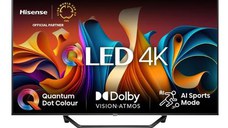 Televizor QLED Hisense 139 cm (55inch) 55A7NQ, Ultra HD 4K, Smart TV, WiFi, CI