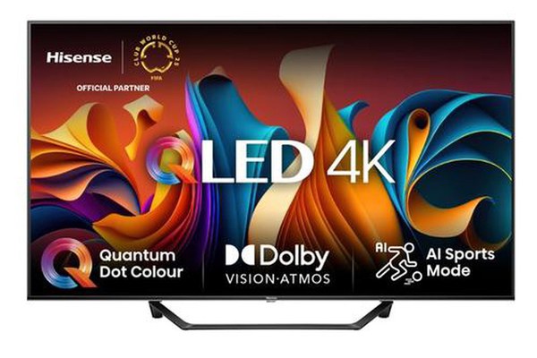 Televizor QLED Hisense 139 cm (55inch) 55A7NQ, Ultra HD 4K, Smart TV, WiFi, CI