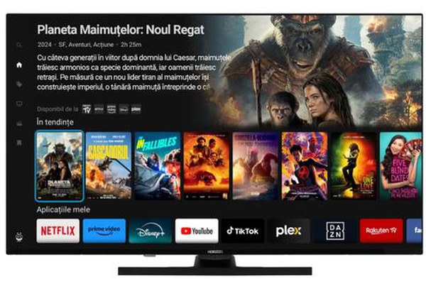 Televizor QLED Horizon 127 cm (50inch) 50HQ8560U/D, Ultra HD 4K, Smart TV, WiFi, CI+