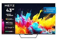 Televizor QLED Metz 109 cm (43inch) 43MQE7600Z, Ultra HD 4K, Smart TV, Google TV, WiFi, CI+ - 1