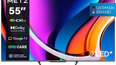 Televizor QLED Metz 139 cm (55inch) 55MQD7500Z, Ultra HD 4K, Smart TV, Google TV, WiFi< CI+