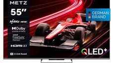 Televizor QLED Metz 139 cm (55inch) 55MQE8000Z, Ultra HD 4K, Smart TV, Google TV, WiFi, CI+