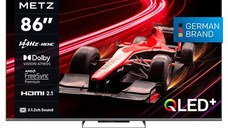 Televizor QLED Metz 219 cm (86inch) 86MQE8000, Ultra HD 4K, Smart TV, Google TV, WiFi, CI+