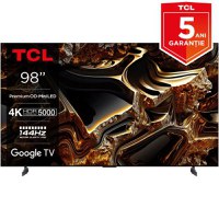 Televizor QLED Mini LED TCL 248 cm (98inch) 98X955, Smart Google TV, Ultra HD 4K, WiFi, CI+ Clasa G (Model 2023) - 1