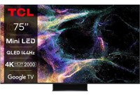 Televizor QLED MiniLed TCL 190 cm (75inch) 75C845, Ultra HD 4K, Smart TV, WiFi, CI+ - 1
