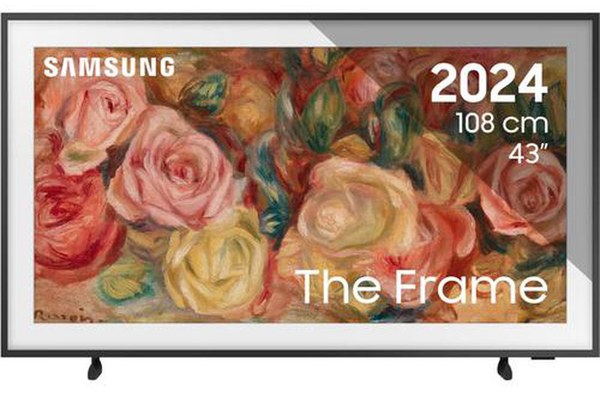 Televizor QLED Samsung The Frame 109 cm (43inch) QE43LS03DA, Ultra HD 4K, Smart TV, WiFi, CI+