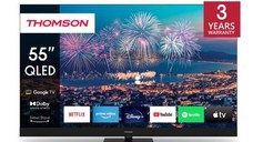 Televizor QLED Thomson 139 cm (55inch) 55QG6C14, UHD (3840 x 2160), Smart TV, WiFi, CI+