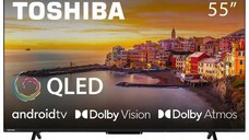 Televizor QLED Toshiba 139 cm (55inch) 55QA2363DG, Ultra HD 4K, Smart TV, WiFi, CI+