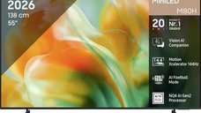 Televizor Samsung Mini LED 55 inch UE55M80HAUXXH, Ultra HD 4K, Smart TV, WiFi, CI+